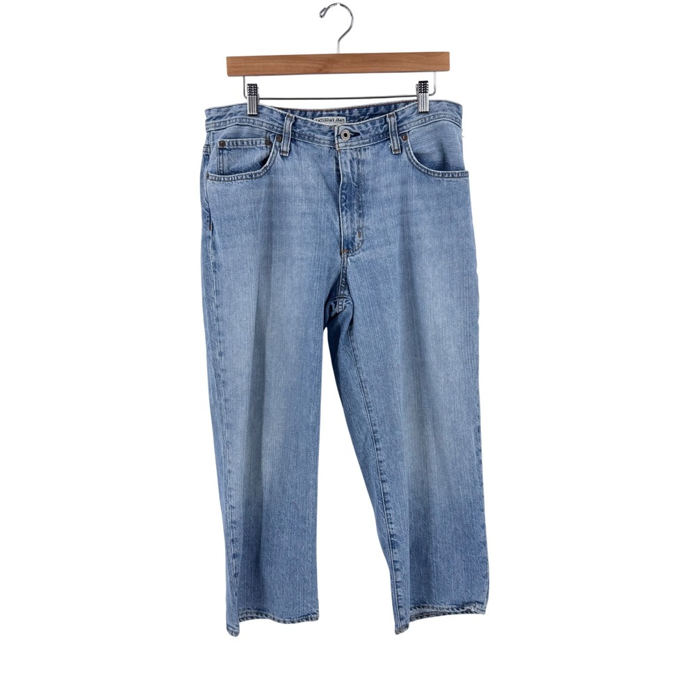 Ralph Lauren Polo Jeans Co Saturday Jean Light Wash Size 14 Vintage Y2K Denim